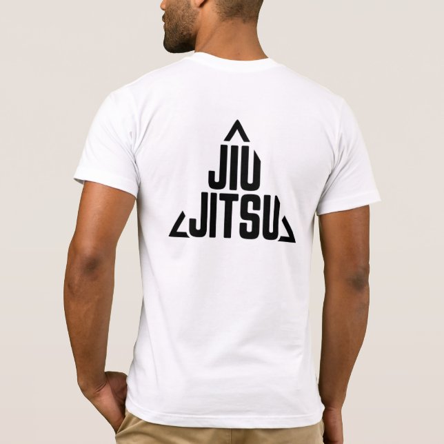Camiseta Sou Jujitsu White Tshirt (Verso)
