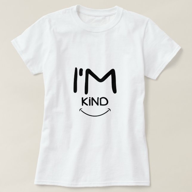 Camiseta Sou Kind T-Shirt (Frente do Design)