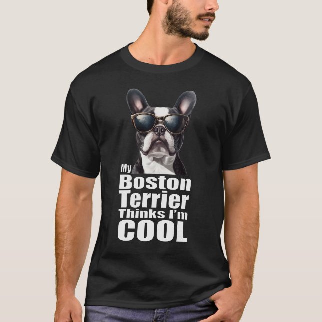 Camiseta Sou Legal Boston Terrier (Frente)