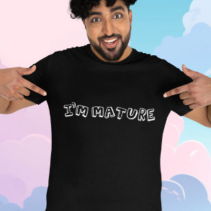 Camiseta Sou Maduro - Piada Engraçada com Jogo de Palavras