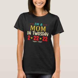 Camiseta Sou mãe no dia 22 de fevereiro de 2022