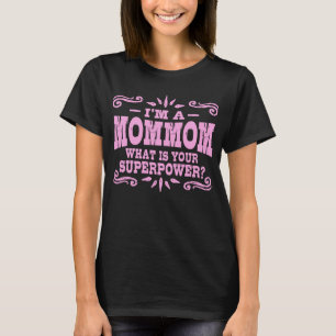 Camiseta Sou mãe, o que é seu superpoder?