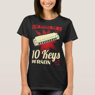 Camiseta Sou mais de 10 jogadores da Harmonica