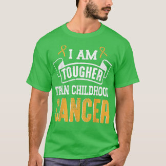 Camiseta Sou Mais Duro Que A Consciência Do Cancer Da Infân