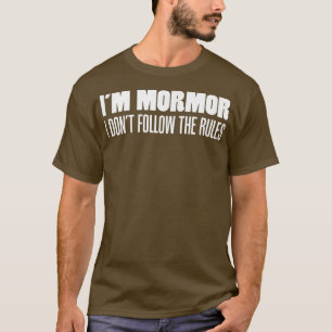 Camiseta Sou mais mor que não sigo as regras da avó