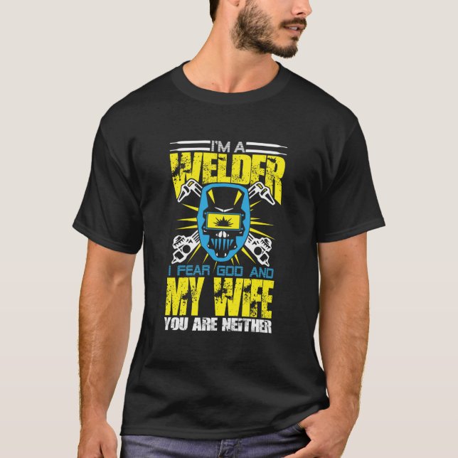 Camiseta Sou mais soldado, temo Deus e minha esposa que voc (Frente)