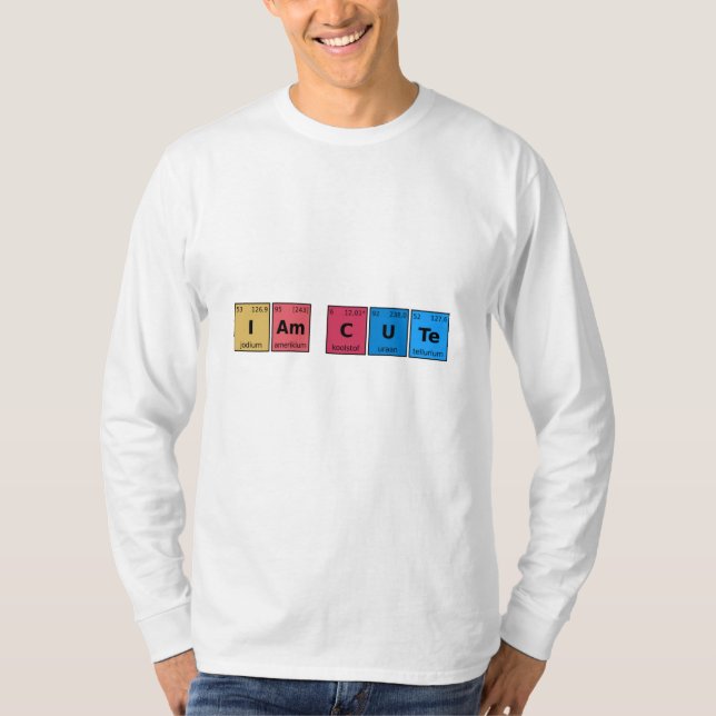 Camiseta Sou Mesa Periódica (Frente)