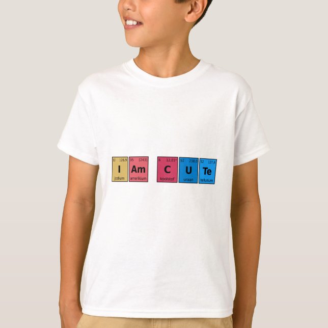 Camiseta Sou Mesa Periódica (Frente)