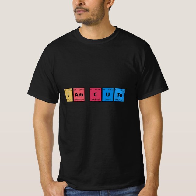 Camiseta Sou Mesa Periódica (Frente)