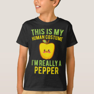 Camiseta Sou mesmo um Pepper Toddler Crianças Engraçado Kaw