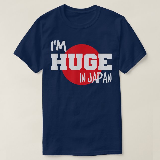 Camiseta Sou muito engraçado no Japão (Frente do Design)