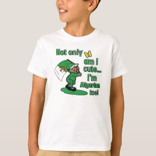 Camiseta Sou não somente eu bonito mim sou argelino