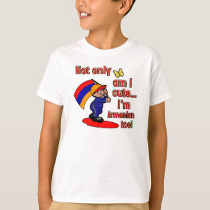 Camiseta Sou não somente eu bonito mim sou arménio