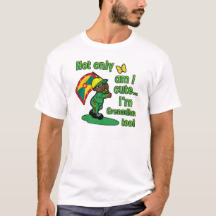 Camiseta Sou não somente eu bonito mim sou granadino