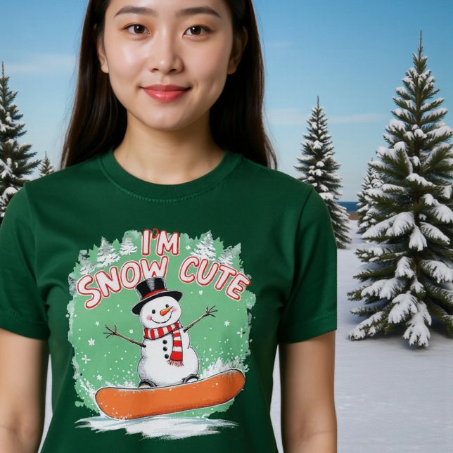 Camiseta Sou neve fofa  (Criador carregado)