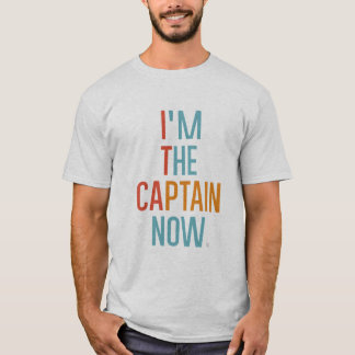 Camiseta Sou o Capitão Agora