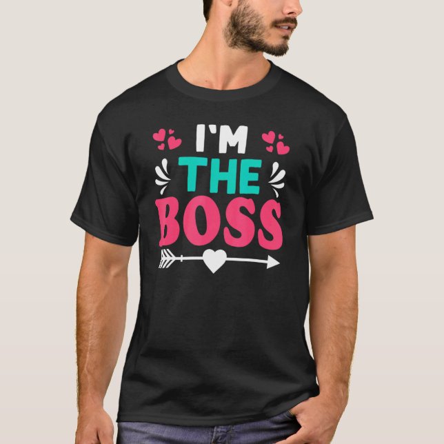 Camiseta Sou o chefe (Frente)