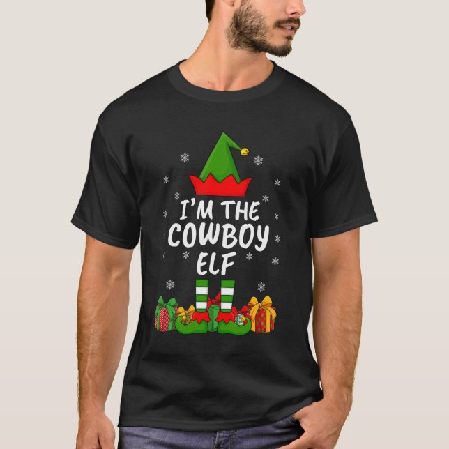 Camiseta Sou o chefe elf Clássico T-Shirt (Frente)