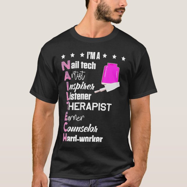 Camiseta Sou o conselheiro polonês do Manicurista de Defini (Frente)