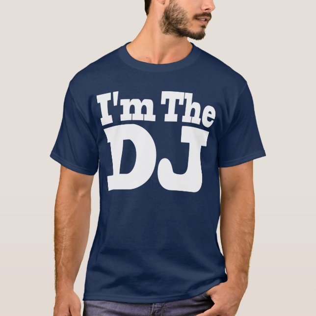 Camiseta Sou o DJ T Shirt Dark (Frente)