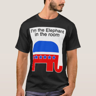 Camiseta Sou o Elefante na Sala Política Republicana
