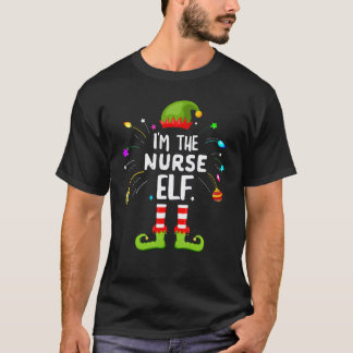 Camiseta Sou o Elfo Enfermeiro de Natal