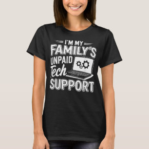 Camiseta Sou o Engenheiro engraçado de suporte técnico não