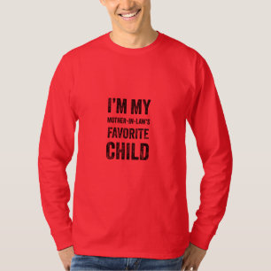 Camiseta Sou o Filho Favorito da Minha Sogra
