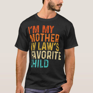 Camiseta SOU O Filho Favorito Da Minha Sogra Engraçado