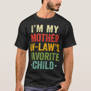 Camiseta Sou O Filho Favorito Da Minha Sogra Engraçado