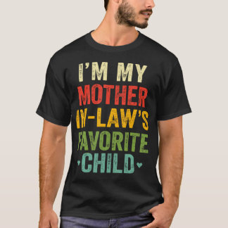 Camiseta Sou O Filho Favorito Da Minha Sogra Engraçado