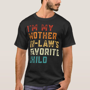 Camiseta SOU O Filho Favorito Da Minha Sogra Engraçado Genr