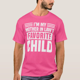 Camiseta Sou o Filho Favorito da Minha Sogra Engraçado Genr