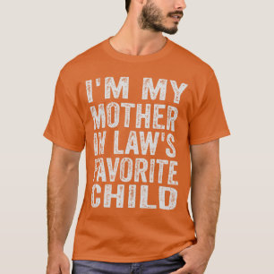 Camiseta Sou o Filho Favorito da Minha Sogra Família Engraç