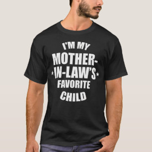 Camiseta Sou o Filho Favorito da Minha Sogra Família Sogra