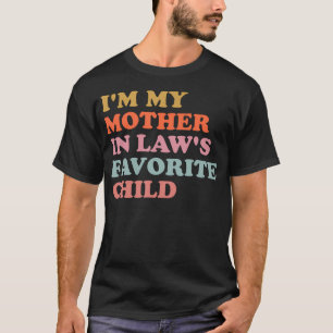 Camiseta Sou o Filho Favorito da Minha Sogra Piada de Pai/M