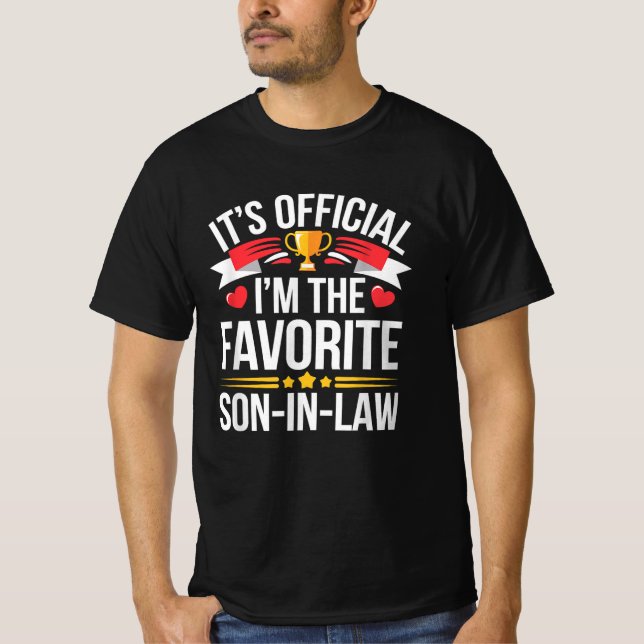 Camiseta Sou O Filho Favorito Na Lei (Frente)