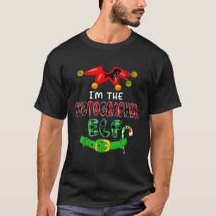 Camiseta Sou o Fotógrafo Elf Xmas Figurumes Elf Lover P