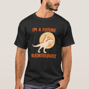 Camiseta Sou o futuro paleontólogo Dinossaur Dino Paleonto