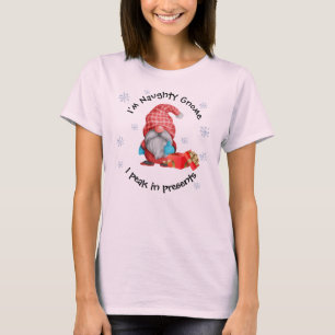 Camiseta Sou o Gnome malvado - "Pico em Presentes T-Shirt"