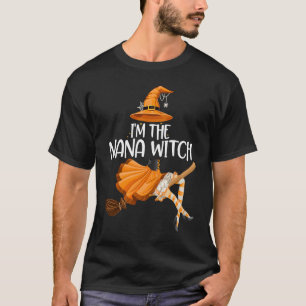 Camiseta Sou o Grupo de Combate de Halloween da Nana Witch