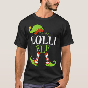 Camiseta Sou O Grupo Familiar LOLLI Elf PJ Combinando Natal