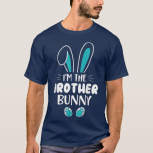 Camiseta Sou o Irmão Coelhinho da Páscoa Familiar
