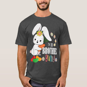 Camiseta Sou o Irmão Coelhinho da Páscoa Familiar