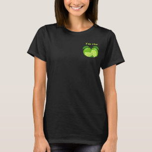 Camiseta Sou o Limão, Conjunto de Parceria Divertida para C