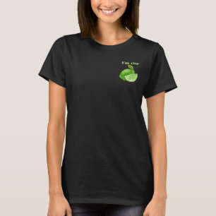 Camiseta Sou o Limão, Conjunto de Parceria Divertida para C