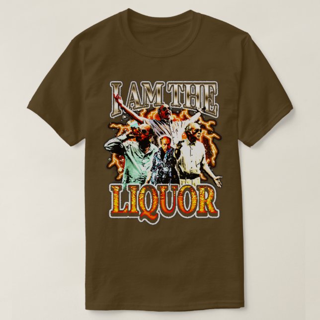 Camiseta Sou o Líquido Jim lahey Long Sleeve TS-hirt (Frente do Design)