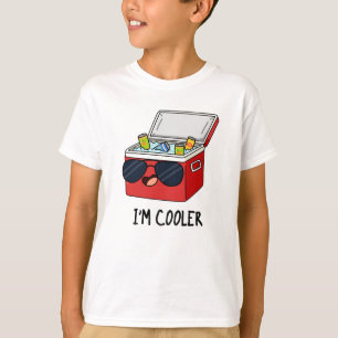 Camiseta Sou o mais legal, a caixa de gelo gelado.