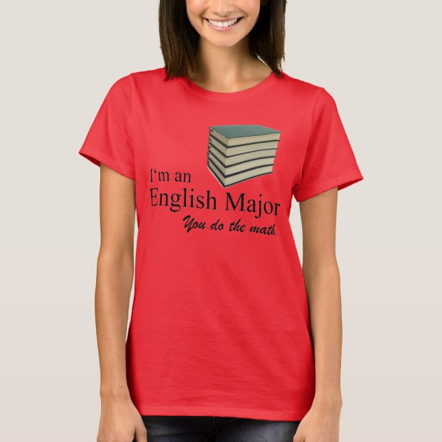 Camiseta Sou o Major Inglês que faz as contas. (Frente)