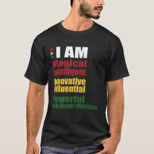 Camiseta Sou o meu Ancestral Sonhos Mais Selvagens História
